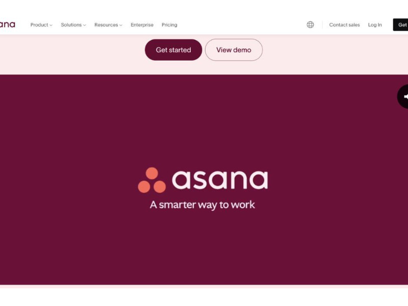 Asana Website Design