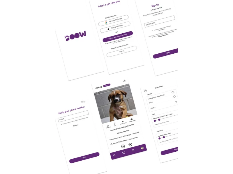 BOOW App Design