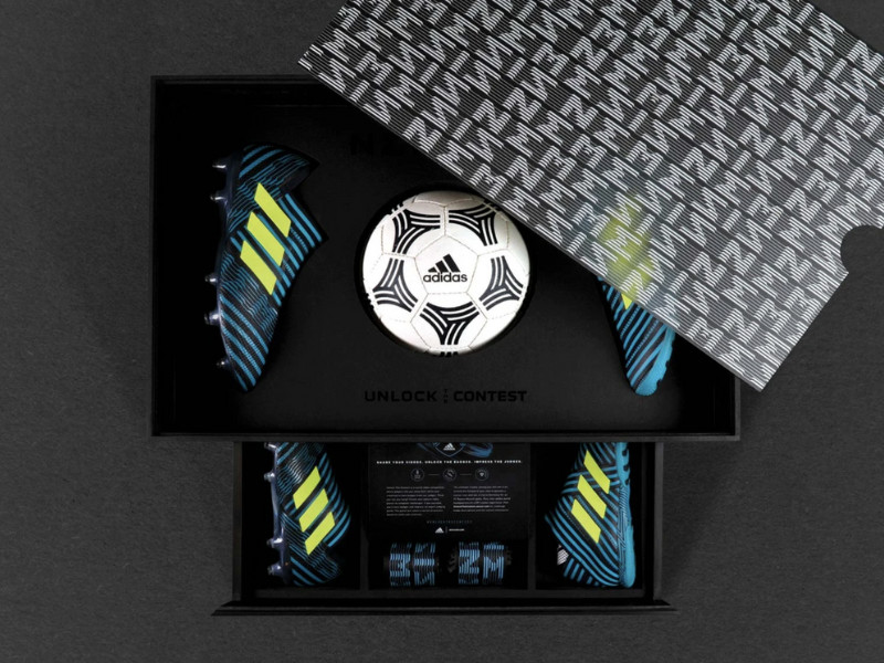 Adidas’ Nemeziz 19 Packaging Design