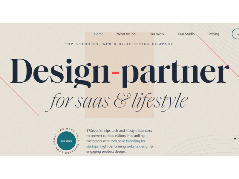 17Seven Website Design