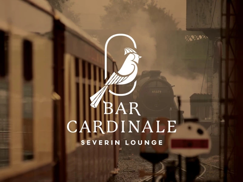 Bar Cardinale at Severin Hotel Logo Design