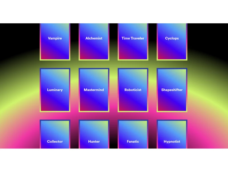 Spotify Tracked Colorful Website Design