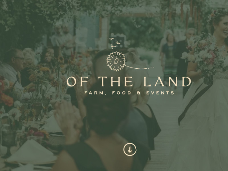 Of the Land Website Design