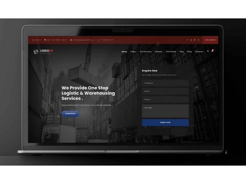 Logisco Website Design