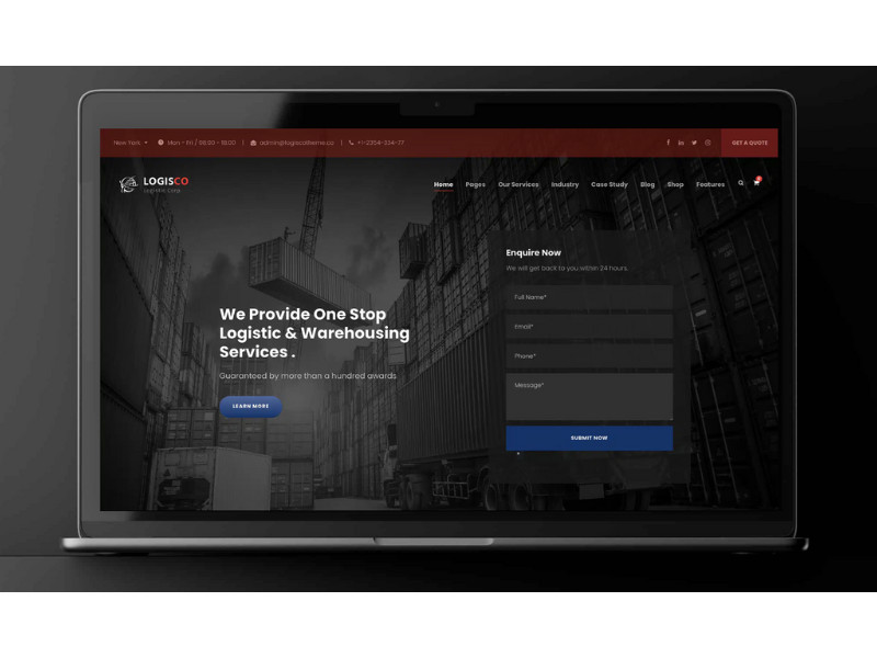 Logisco Website Design