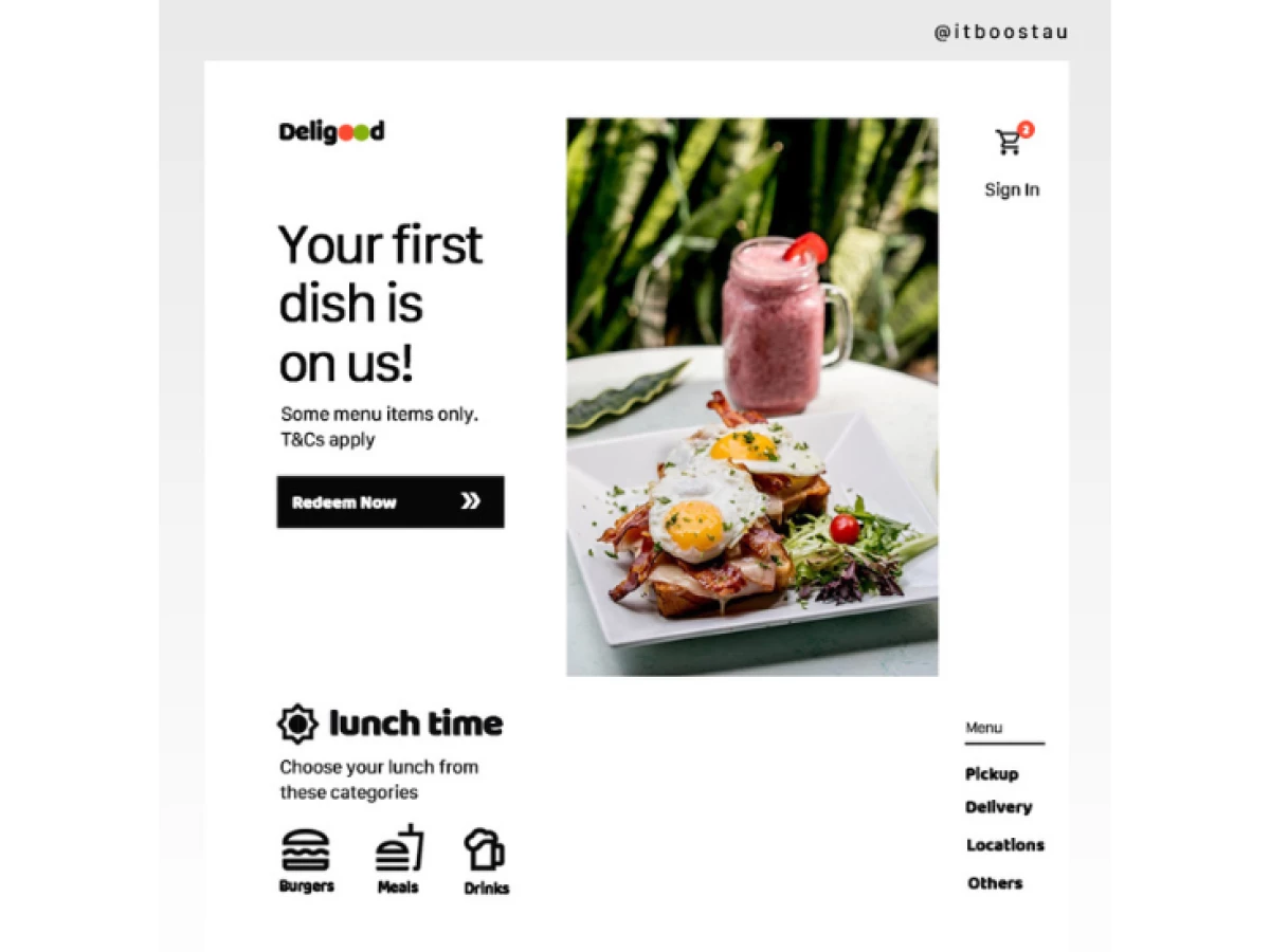 Deligood Website Design