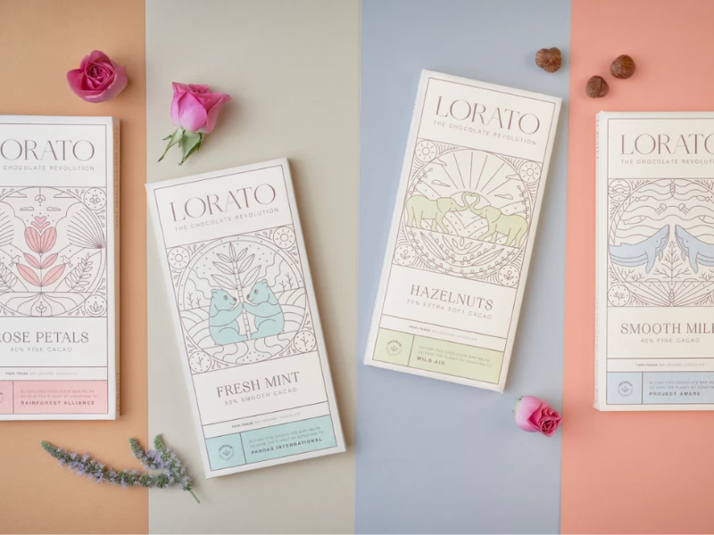 Lorato Chocolate Packaging Design