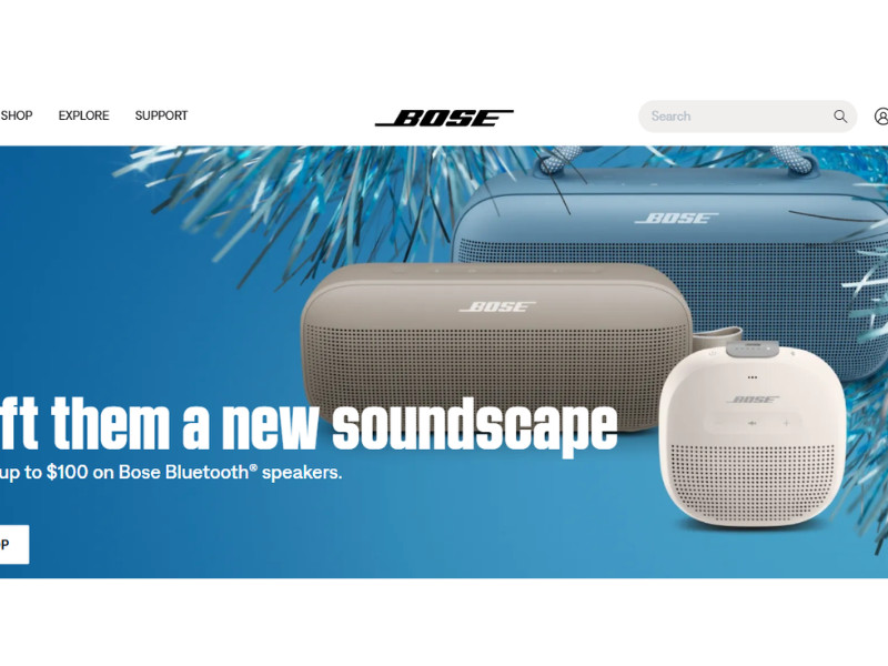Bose Website Design
