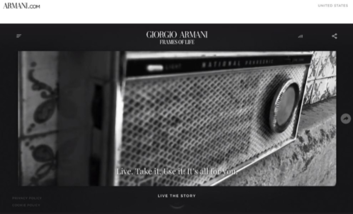 Frames of Life Campaign Dedicated Section