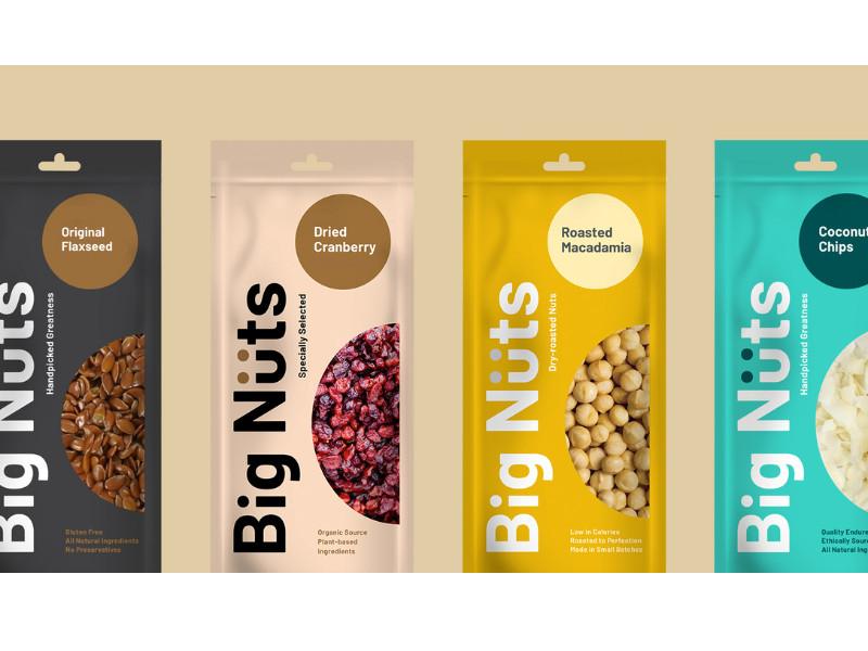 Big Nuts Packaging Design