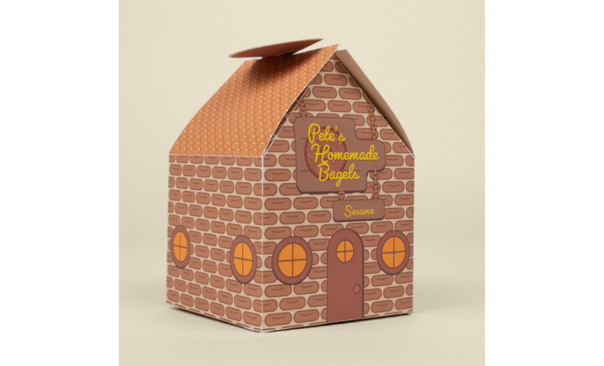 Pete's Homemade Bagels Packaging Design