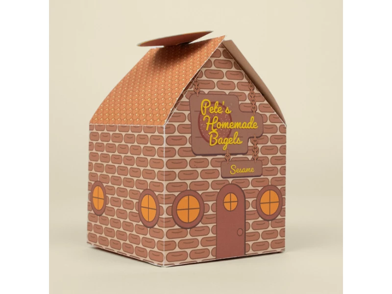 Pete's Homemade Bagels Packaging Design