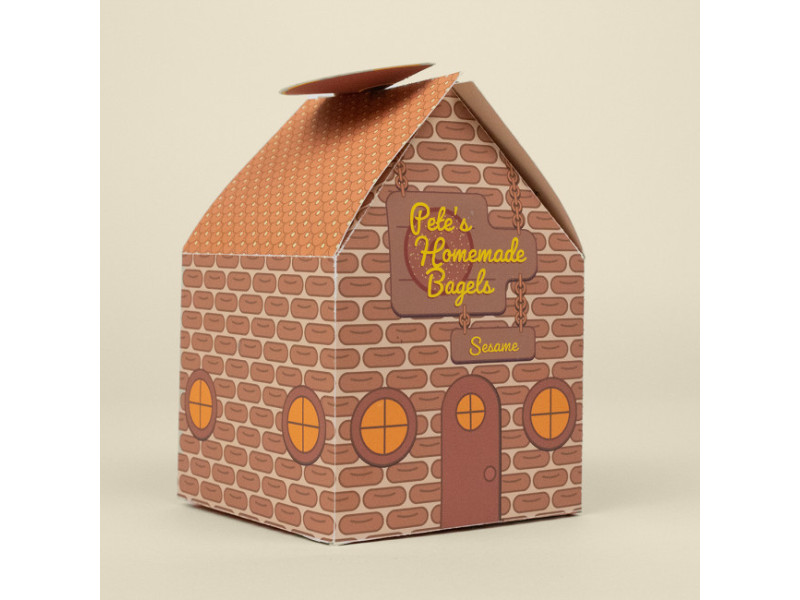 Pete's Homemade Bagels Packaging Design
