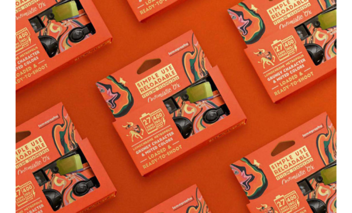 Simple Use Film Camera - Optimistic Ox Packaging Design