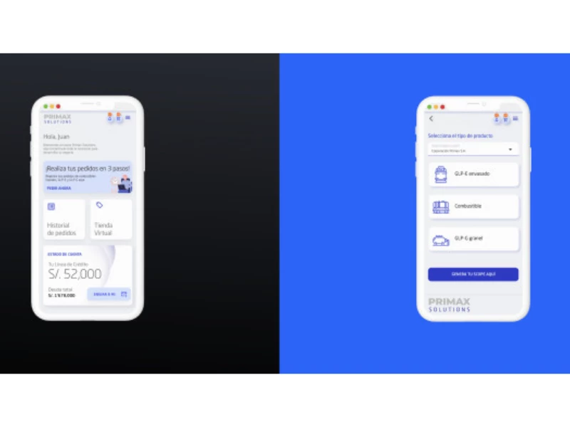 Primax App Design
