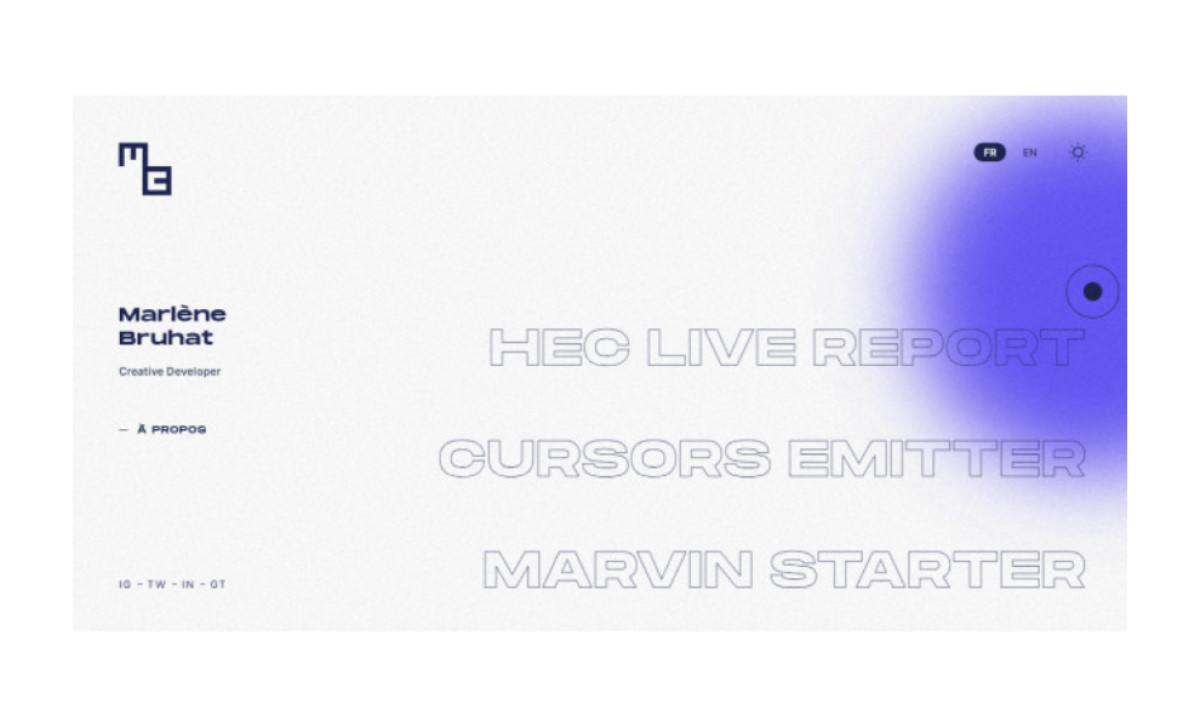 Marlene Bruhat Website Design