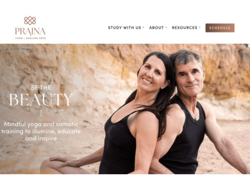 Prajna Yoga Website Design