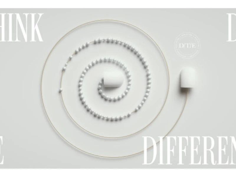 THINK / DO / BE / DIFFERENT Website Design