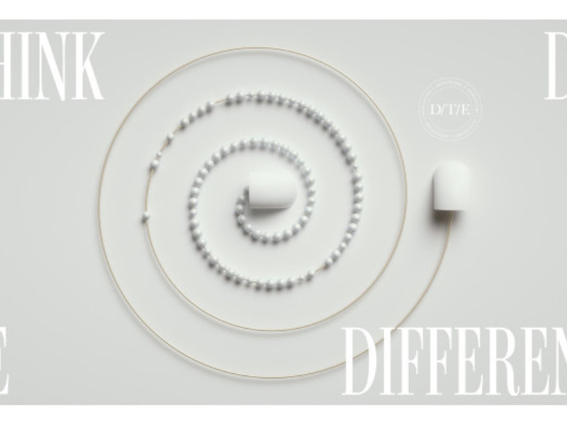 THINK / DO / BE / DIFFERENT Website Design
