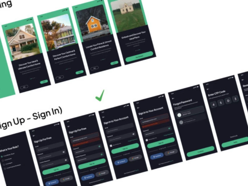 ReapleDwell App Design