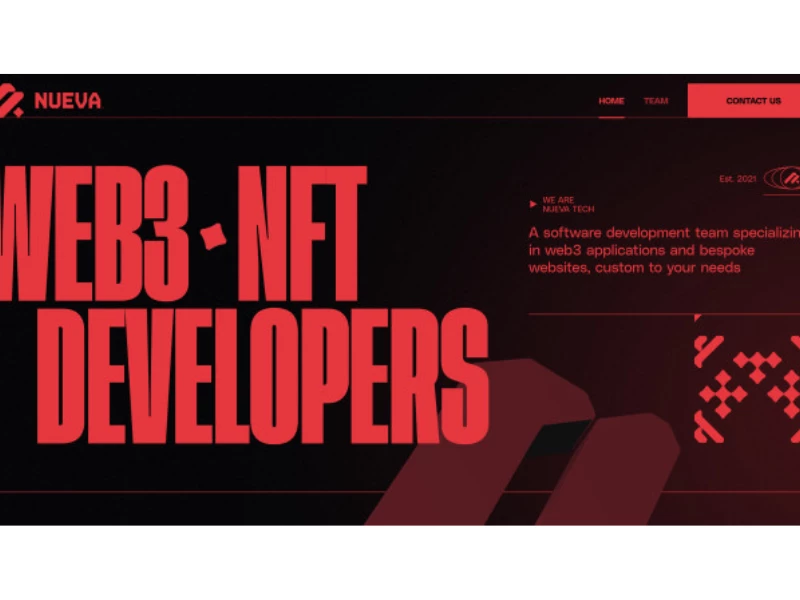 NUEVA Website Design