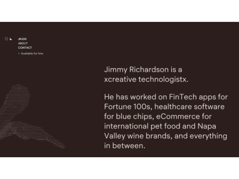 Jimmy Richardson Website Design