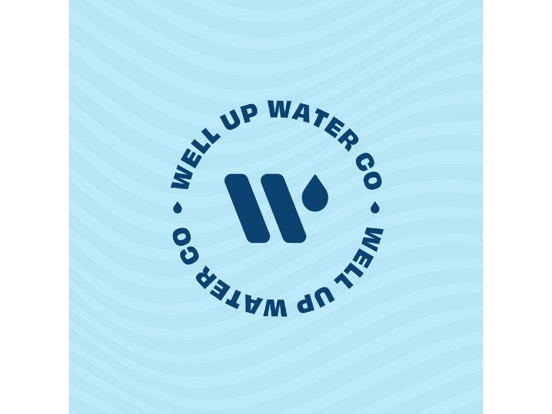Well Up Water Co Logo Design