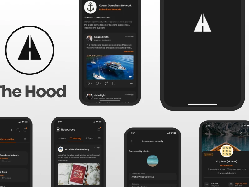 The Hood App Design
