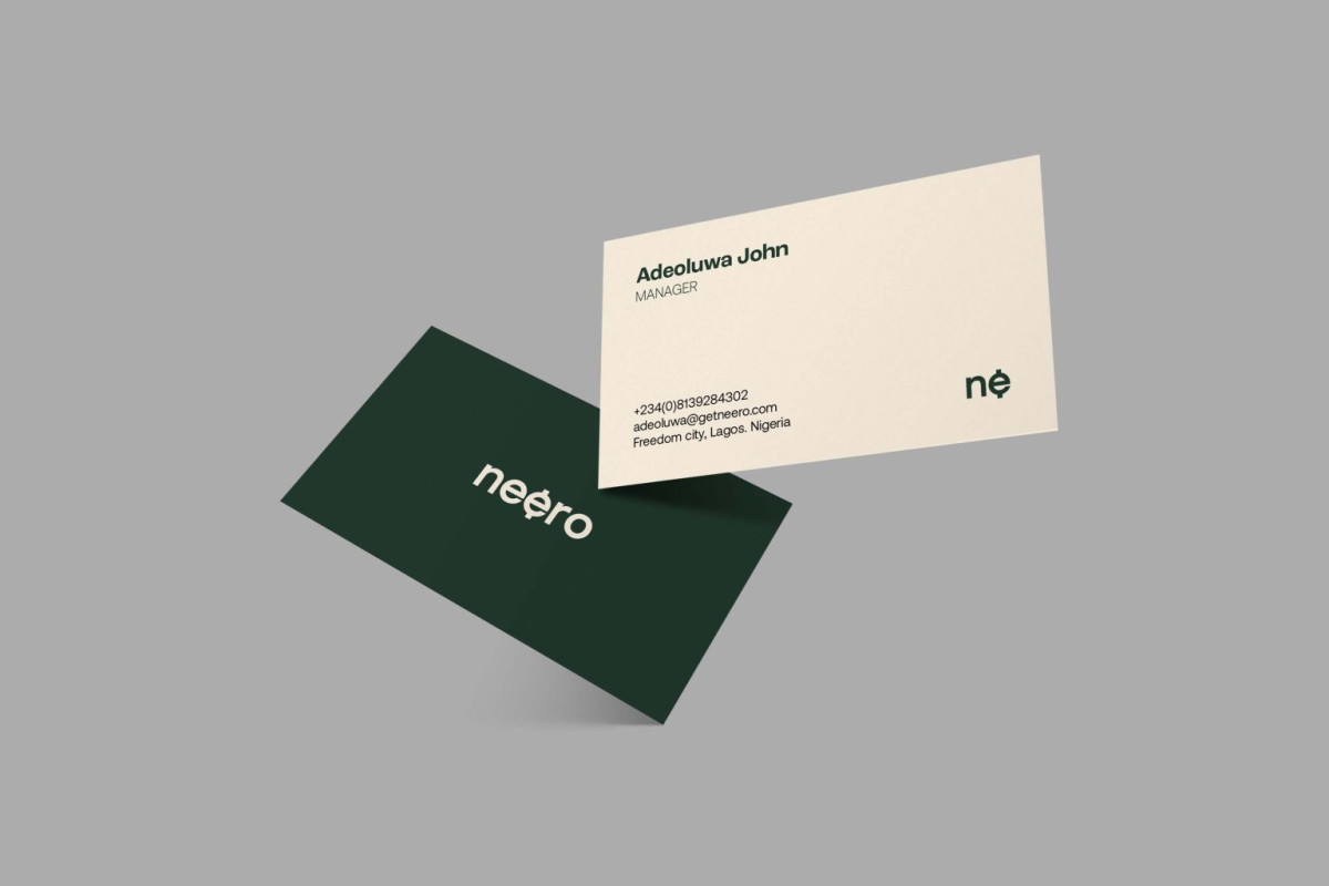 Neero Print Design Bold and Modern Typography