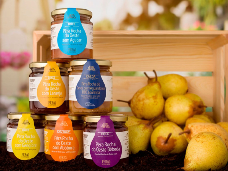 Pears and Company's assortment of chutneys, jams, and syrups