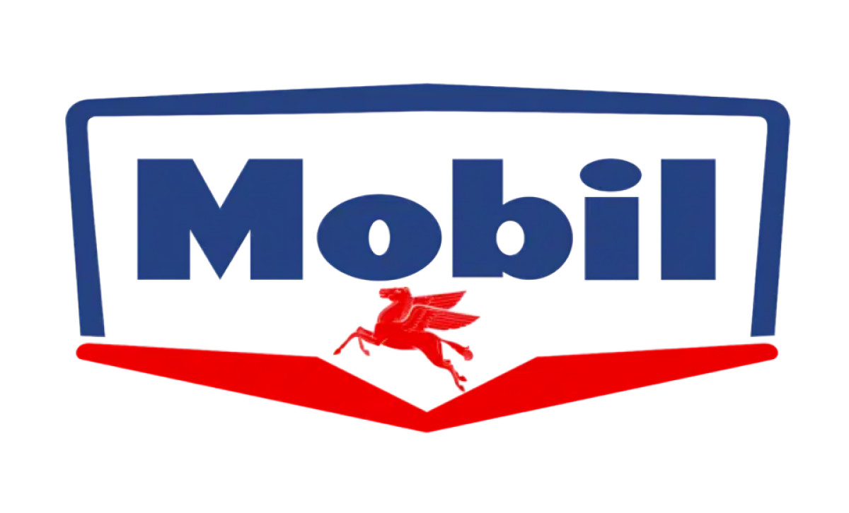 Standard Oil Mobilgas 1955 Logo