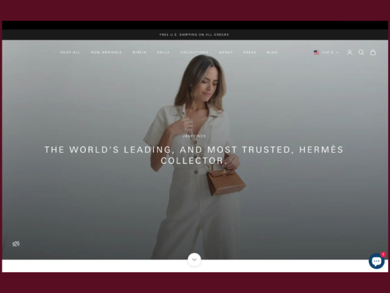 The JaneFinds website