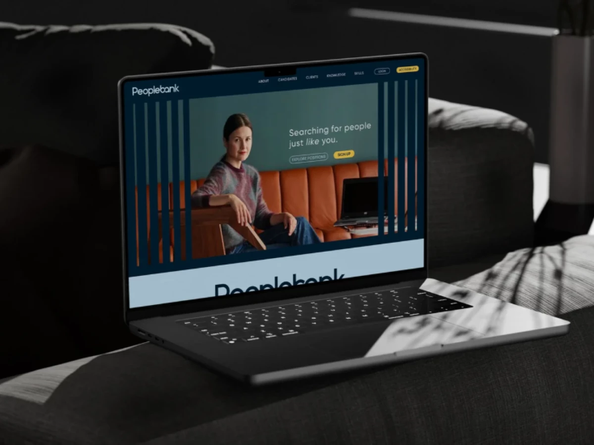 The RGD Staffing: Peoplebank website
