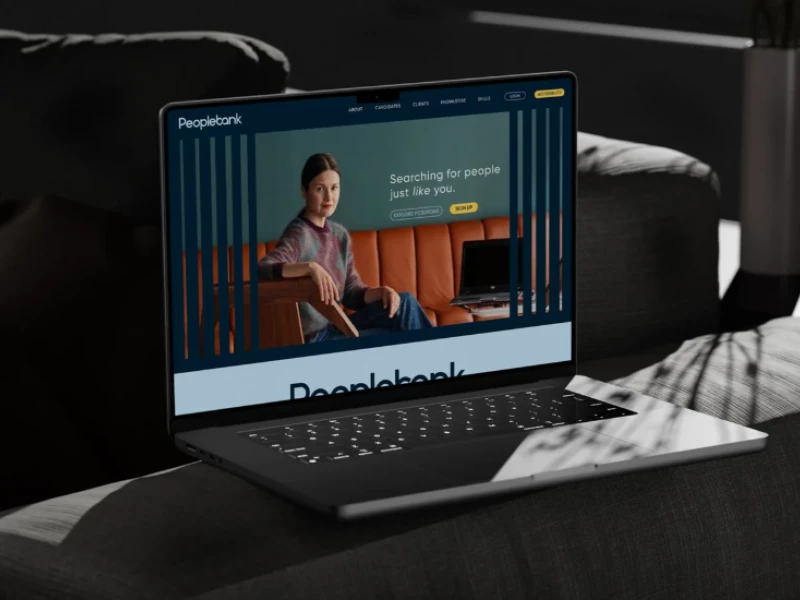 The RGD Staffing: Peoplebank website