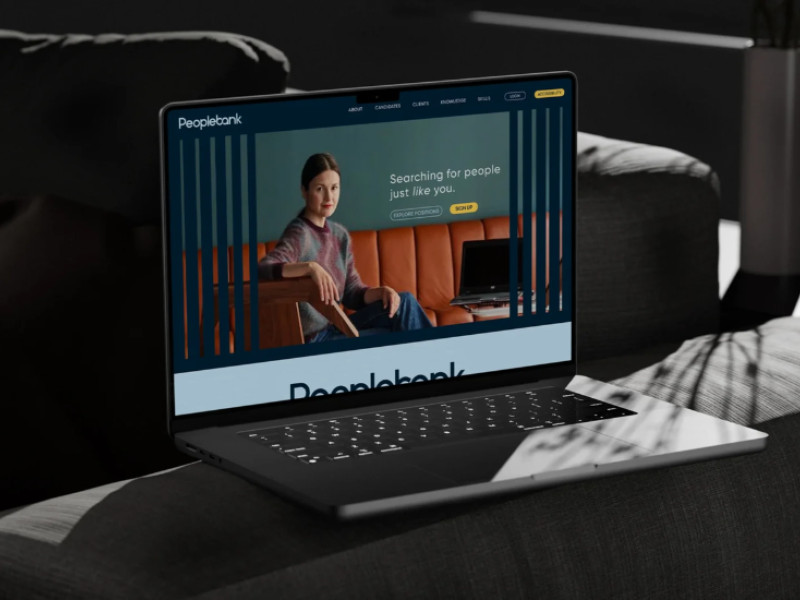 The RGD Staffing: Peoplebank website