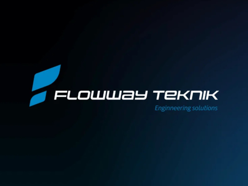 Flowway Teknik logo design