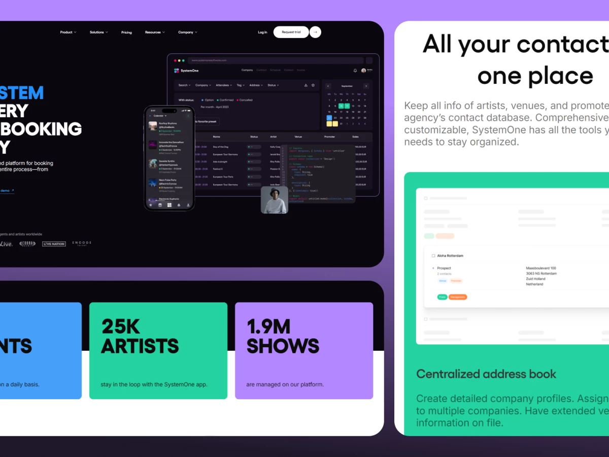 System One Website Design