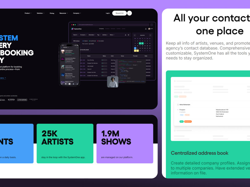 System One Website Design