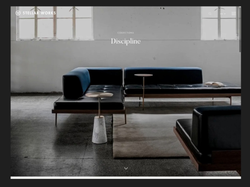 Stellar Works website design by Lantern.