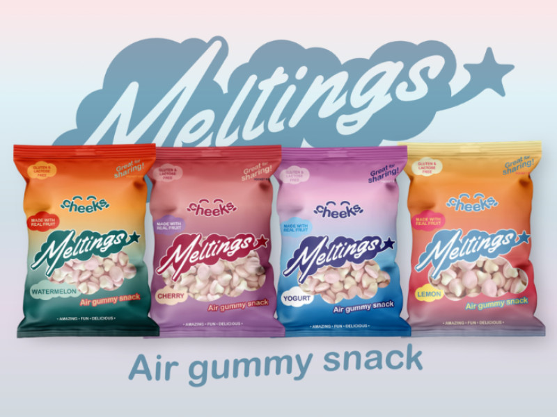 Cheeks - Meltings Packaging Design by Subuno Creations.