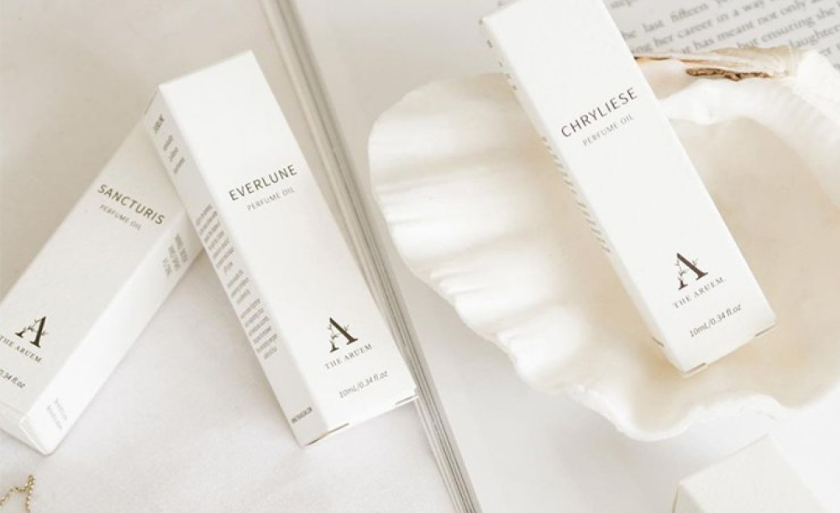 The Aruem packaging design by Lisa Chen Design.