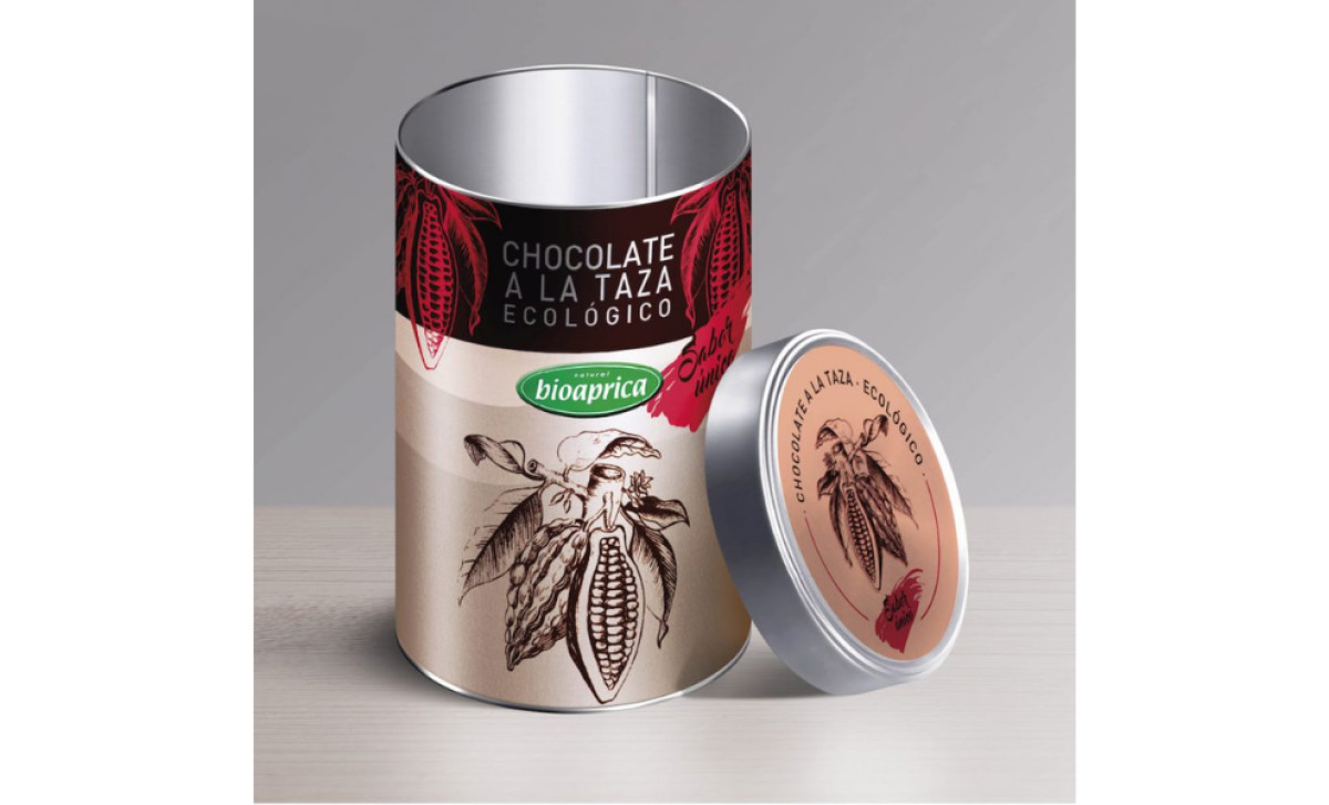 Etiqueta Cacao Ecológico Biofood packaging design by Introagencia.