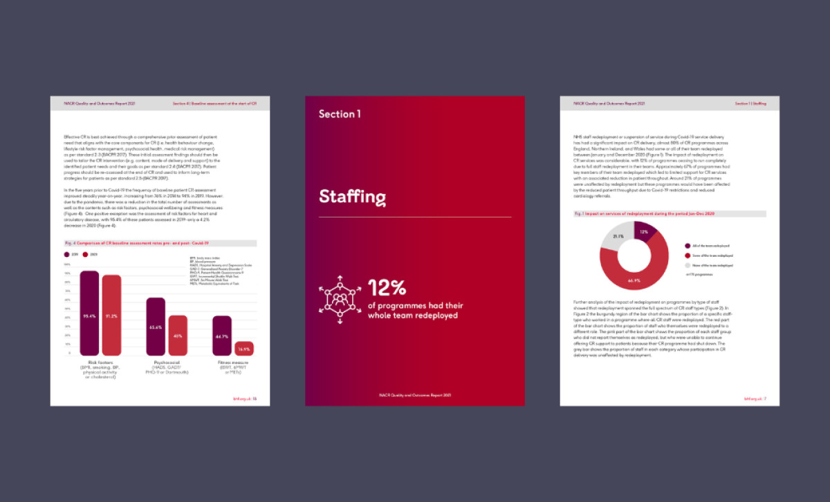 NACR Annual Report print design by W5 Studio.