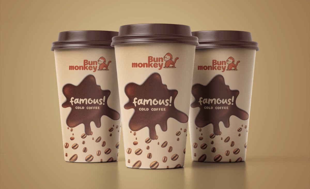 MonkeyBun packaging design by Blorence Design.