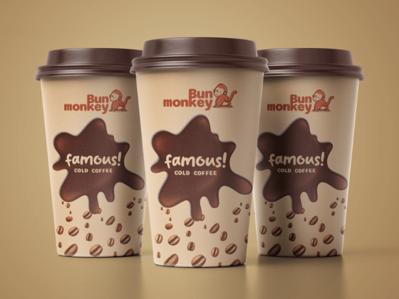 MonkeyBun packaging design by Blorence Design.