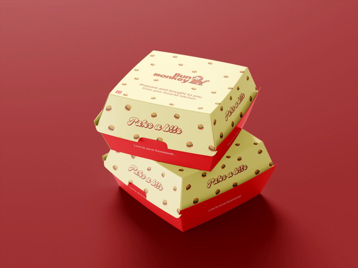 MonkeyBun packaging design by Blorence Design.