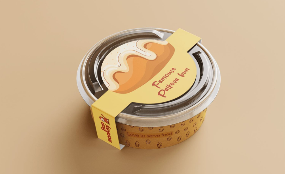 MonkeyBun packaging design by Blorence Design.