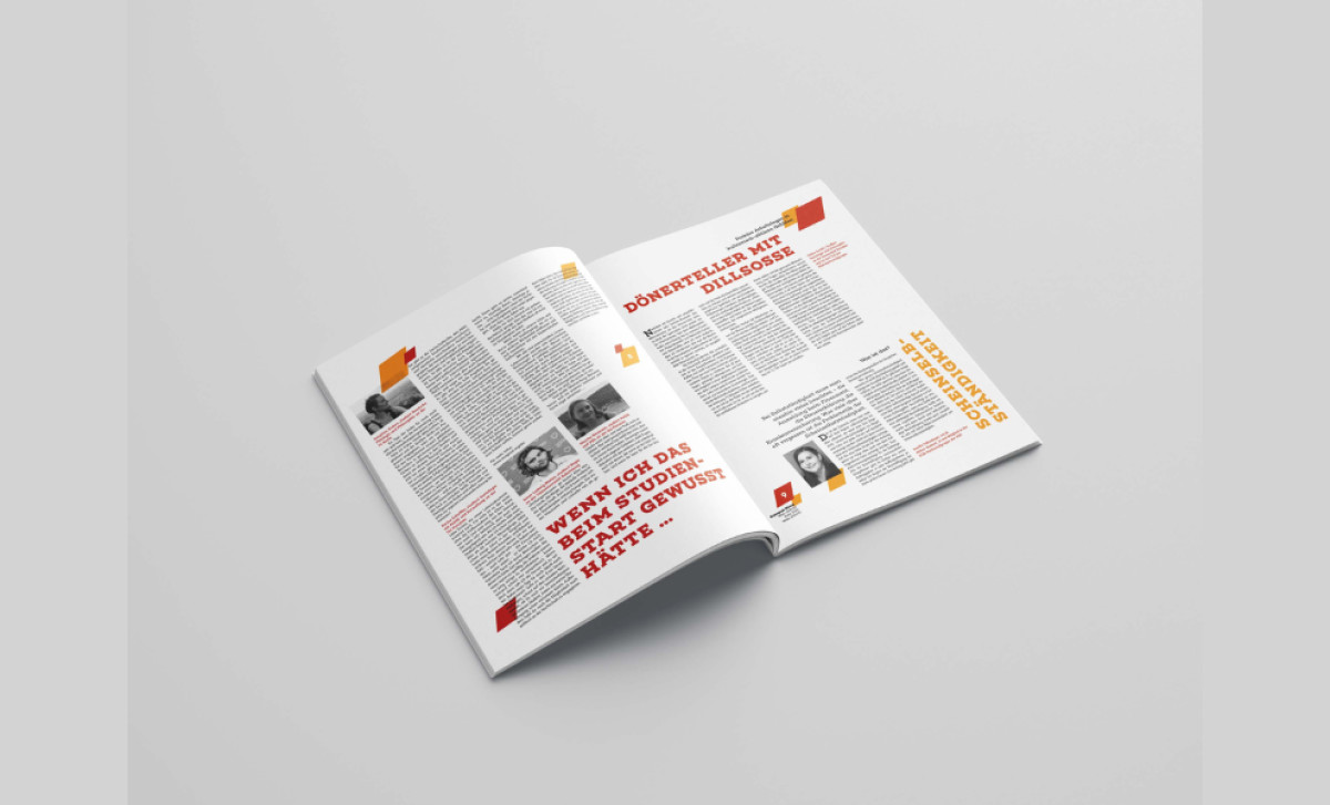 Campus News print design by Nora Mohr