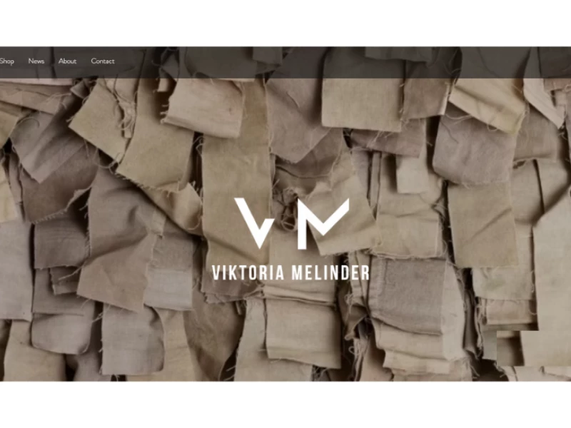 Viktoria Melinder website design by Visual Oasis.