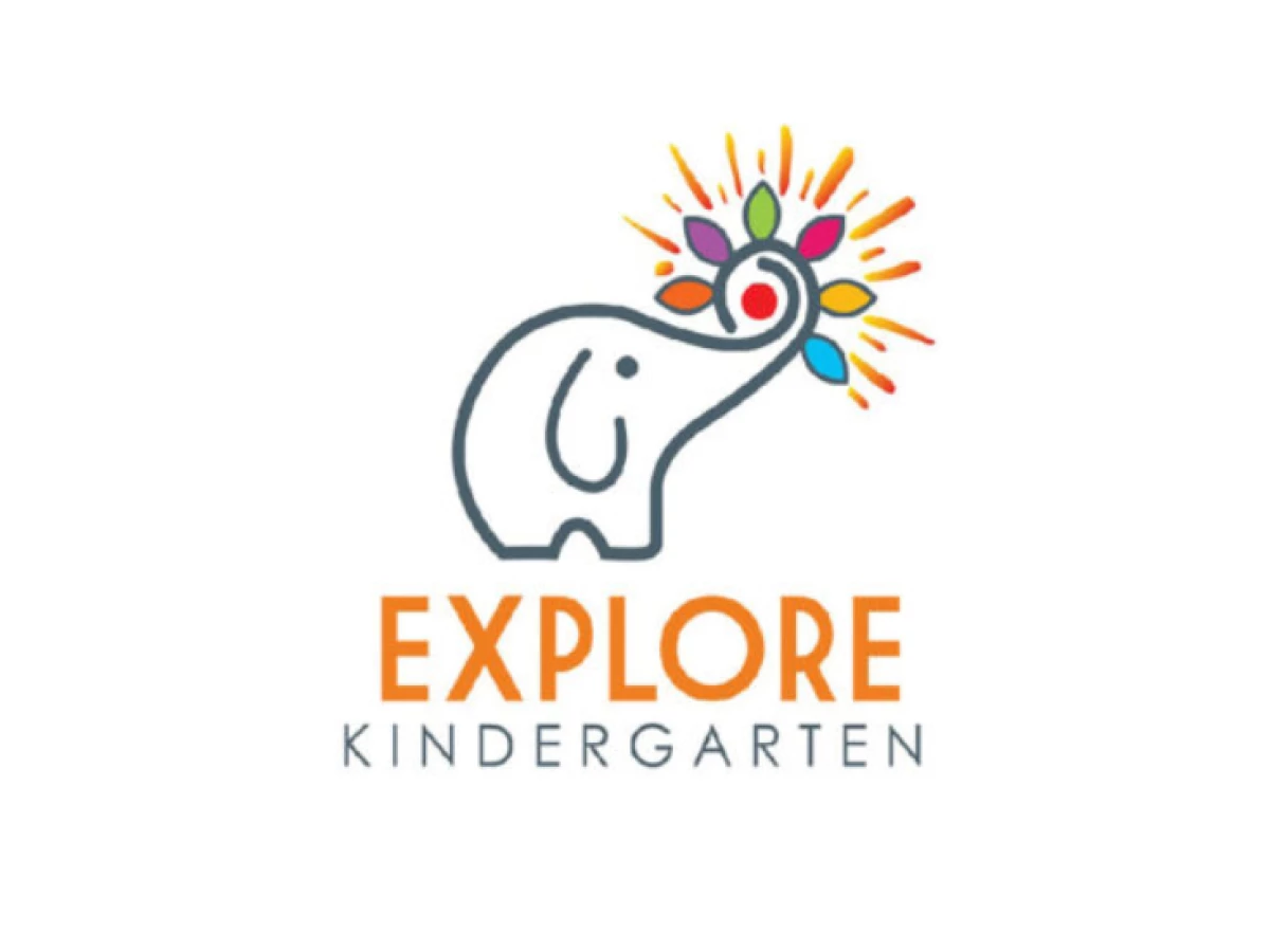 Explore Kindergarten logo design by Animofic.